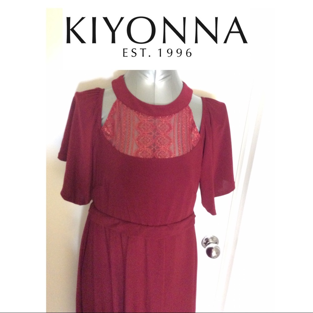 💃🏻💃🏻💃🏻Flutter cocktail dress Burgundy